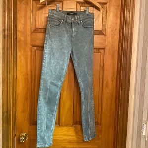 Hudson nico midrise super skinny ankle jeans